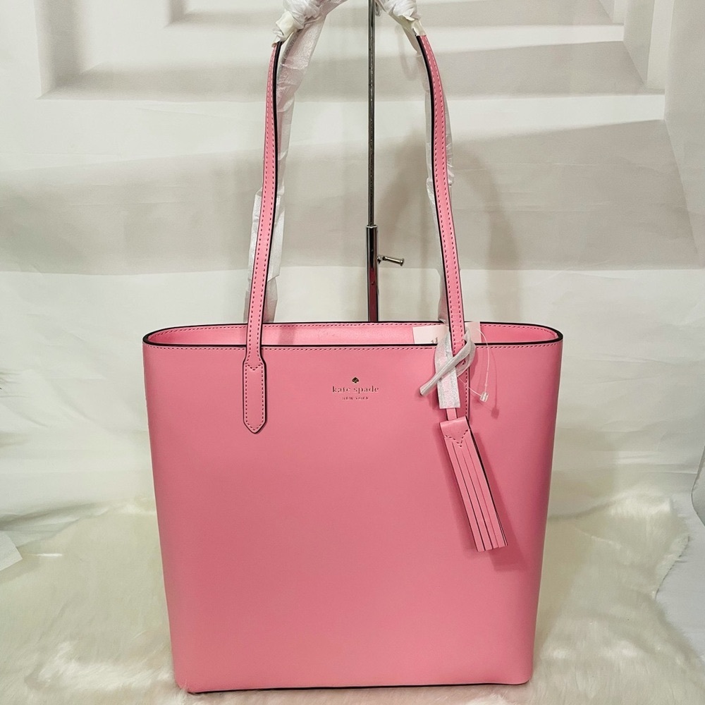 NWT Kate Spade Jana Carnation Tote Bag - Picture 3 of 15